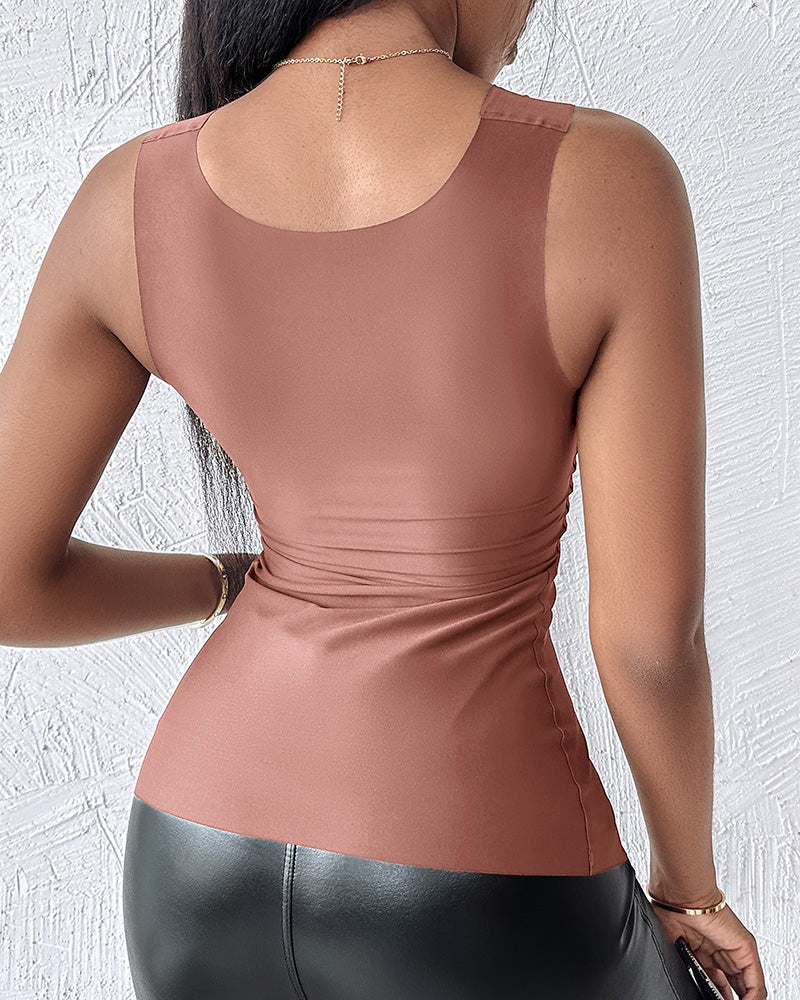 VivifyLuxe™ Tank — Unshakable Comfort That Shapes Your Confidence All Day