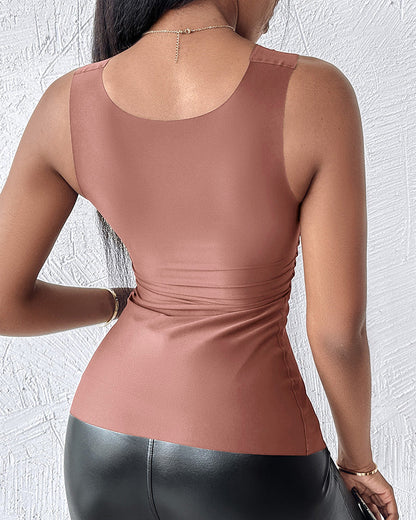 VivifyLuxe™ Tank — Unshakable Comfort That Shapes Your Confidence All Day