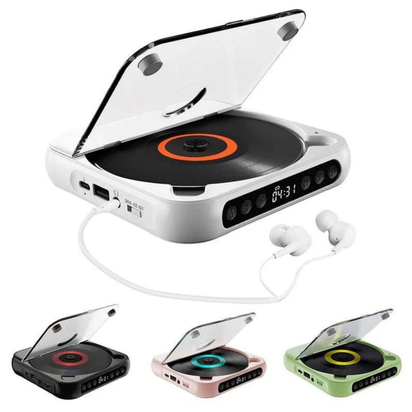 PulseWave™ Portable CD Player — Escape into Pure, Portable Sound Freedom Everywhere You Go