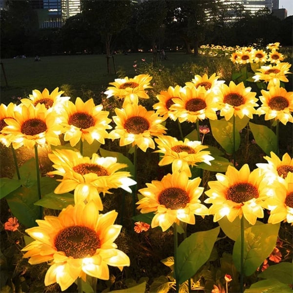 SunLura™ Solar Sunflowers — Transform Your Garden into a Magical, Glow-All-Night Sanctuary