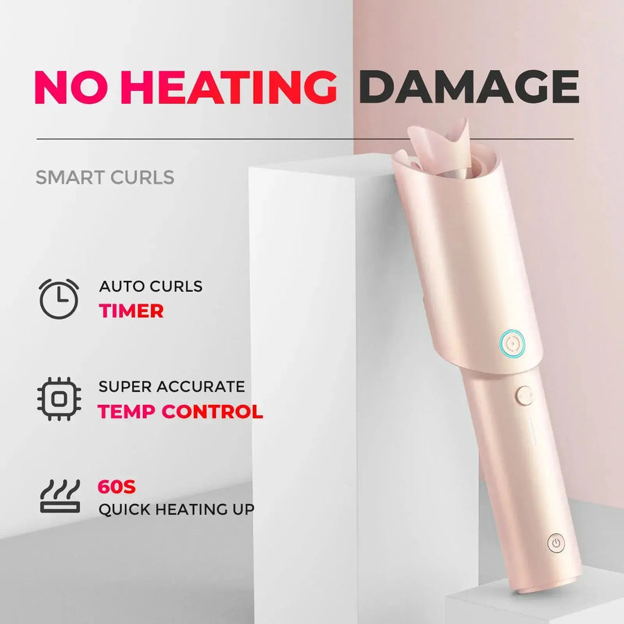 SilqueWave™ — Effortless, Damage-Free Curls That Command Attention All Day Long