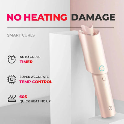 SilqueWave™ — Effortless, Damage-Free Curls That Command Attention All Day Long