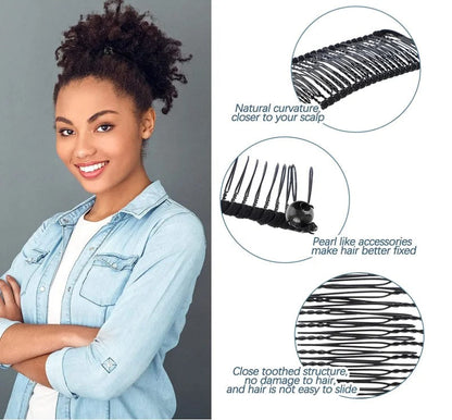 ForteClasp™ — Unshakable Hold That Empowers Your Thick Hair All Day