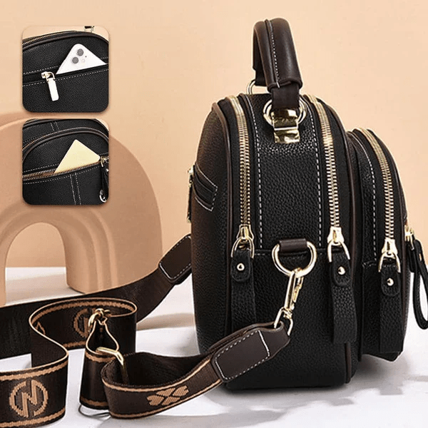 VeraNero™ Lux Leather Crossbody — Own Effortless Style and Unshakable Confidence Every Day