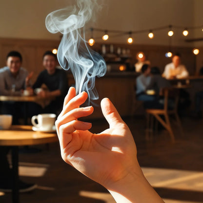 VaporVeil™ — Command Every Crowd with Instant, Mystifying Smoke from Your Hands