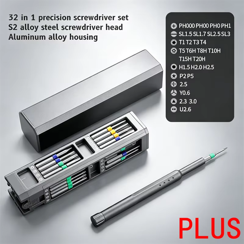 Precision Screwdriver Set 46 In 1 Magnetic S2 Steel