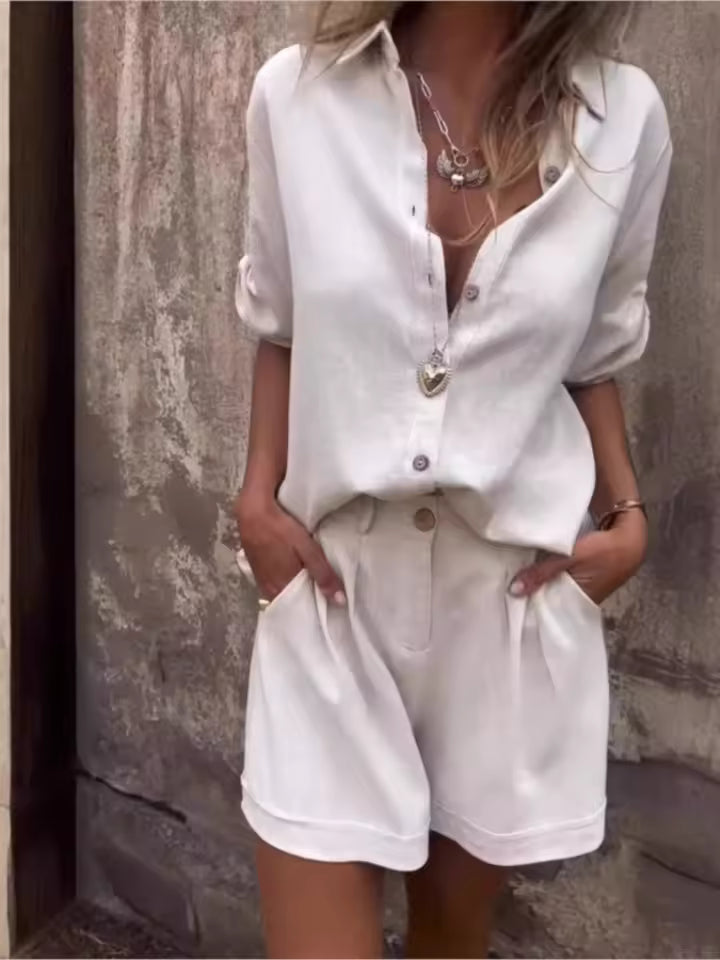 VelaMira™ Cotton Shorts — Effortless Cool Confidence That Moves With You All Day