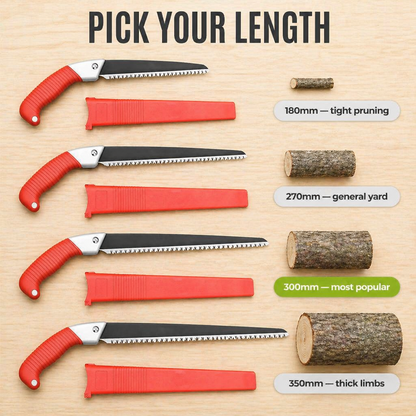 BranchBoss™ — Cut 35cm Branches Cordlessly and Quietly in Seconds