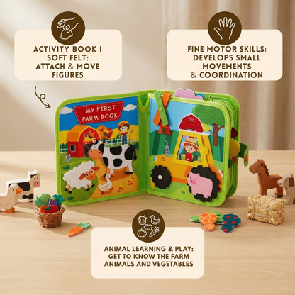 SproutPlay™ Interactive Farm Book — Spark Endless Joy and Confidence with Every Touch