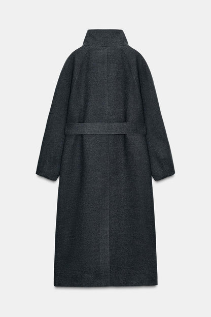 Frostveil™ Wool Coat — Flaunt Your Shape with Breathable Warmth and Effortless Elegance