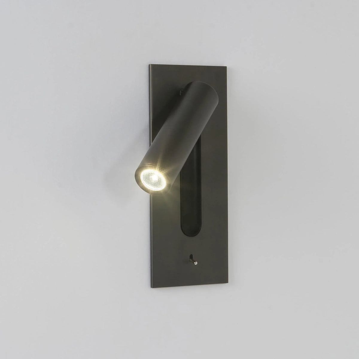 Contemporary Wall-Mounted Bedside Lamp with Adjustable LED Light
