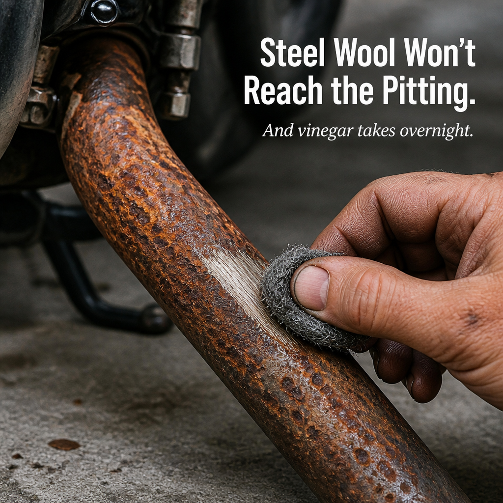 Metallix™ — Watch Rust Disappear and Bring Your Metal Back to Life Effortlessly