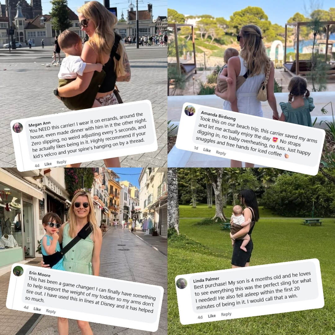 FlexiNest™ — Carry Your Toddler Lightly and Live Hands-Free Joy Every Day