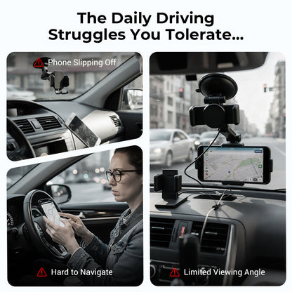 VersaHold™ — Drive Calm and Take Command with Effortless One-Handed Control