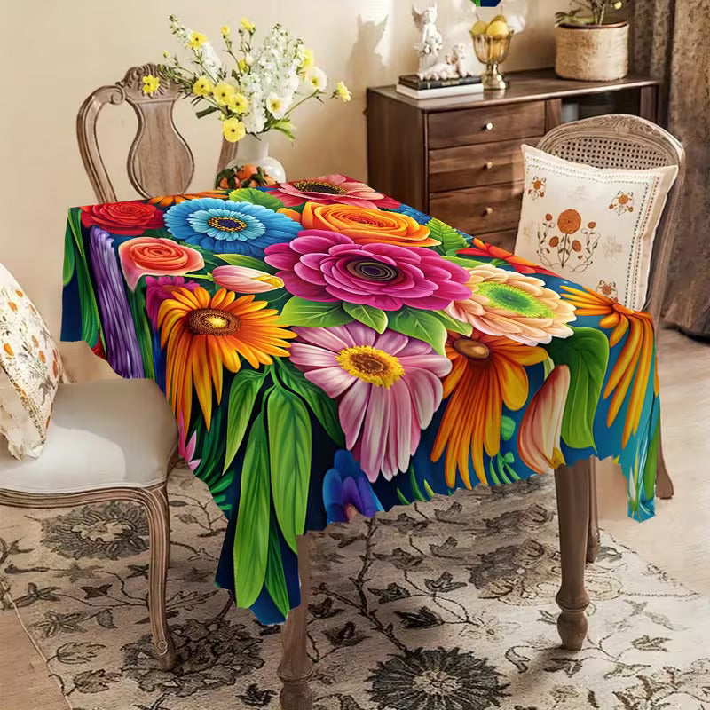 LuxeGuard™ Tablecloth — Stunning Color, Total Spill Defense, and Unshakable Table Confidence