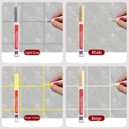 GroutiShield™ Pen — Restore Pristine, Mold-Free Grout That Makes Your Tiles Shine Again