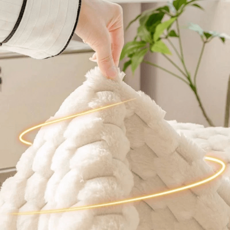 VelvetLuxe™ — Wrap Your Sofa in Irresistible Warmth and Plush Protection