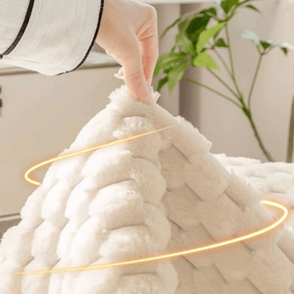 VelvetLuxe™ — Wrap Your Sofa in Irresistible Warmth and Plush Protection