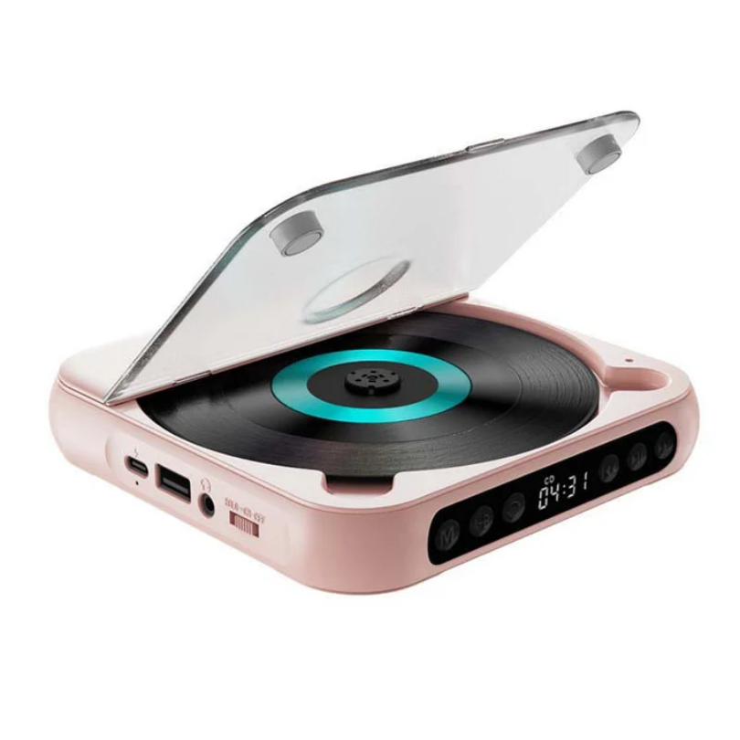 PulseWave™ Portable CD Player — Escape into Pure, Portable Sound Freedom Everywhere You Go