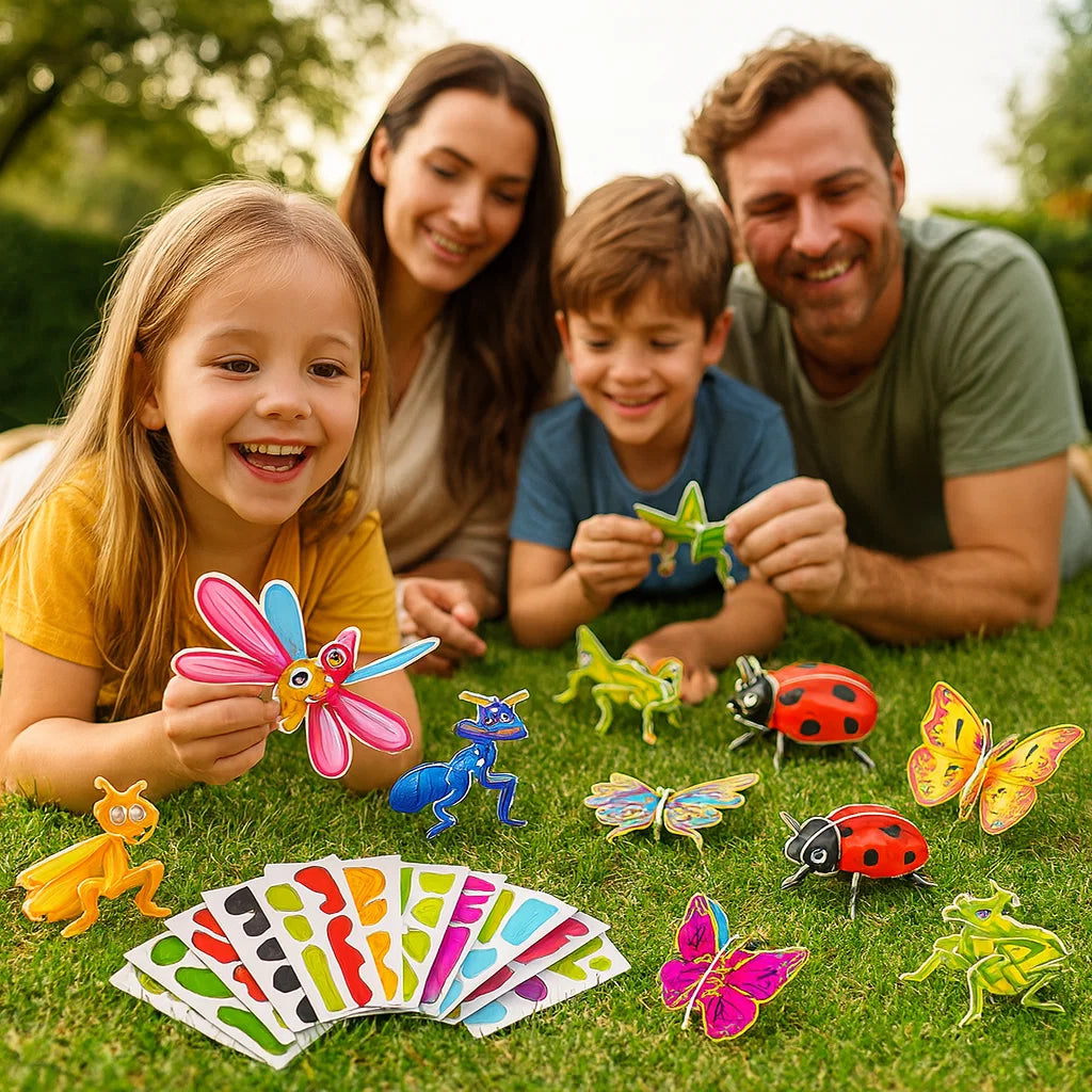 ImagineWorx™ 3D Puzzle Set — Ignite Creativity and Confidence with Every Colorful Snap