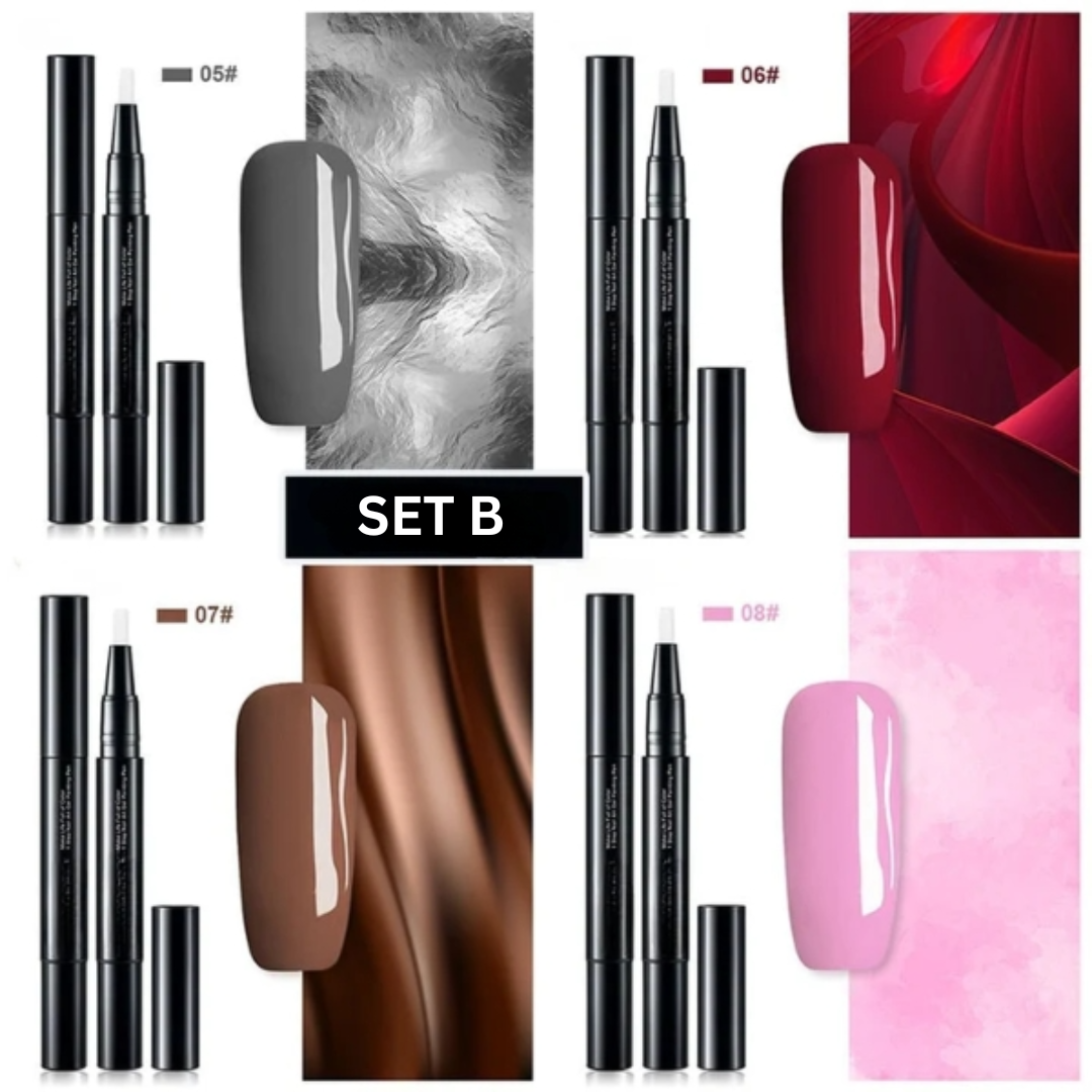 ChromaticFury™ Gel Pens — Command Attention with Stunning Nails That Wow Instantly