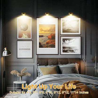 LumaVerve™ Picture Lights — Effortless Glow That Makes Your Art Irresistible