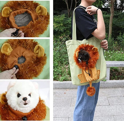 SilvaNest™ Shoulder Carrier — Snuggle Your Tiny Pet in Breathable Comfort and Hands-Free Freedom