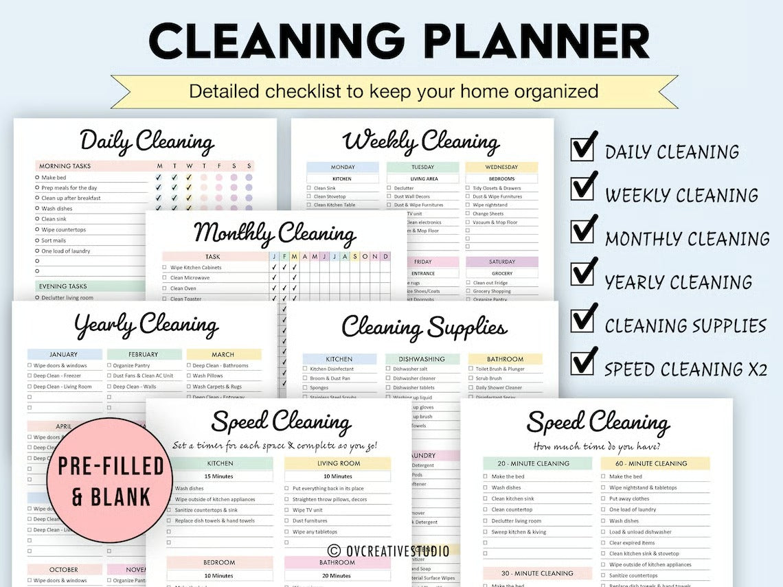 CalmClarity™ Planner — Turn Overwhelm Into Daily Wins That Lighten Your Mind and Home