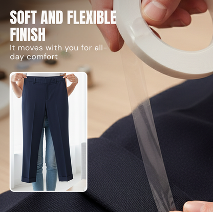 FlexiSeal™ Iron-On Hem Tape — Instantly Perfect Hems That Move With You