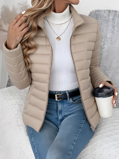 AeroShield™ Quilted Jacket — Lightweight Warmth That Powers Your Confidence All Day