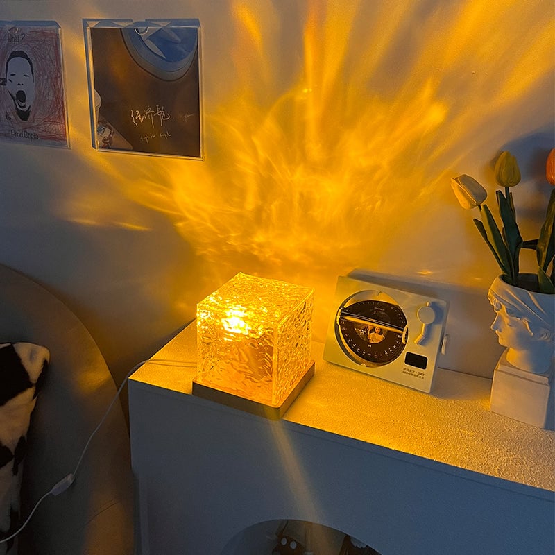 LuxeAura™ Crystal Lamp — Wrap Your Room in Soothing, Colorful Warmth That Transforms Every Moment