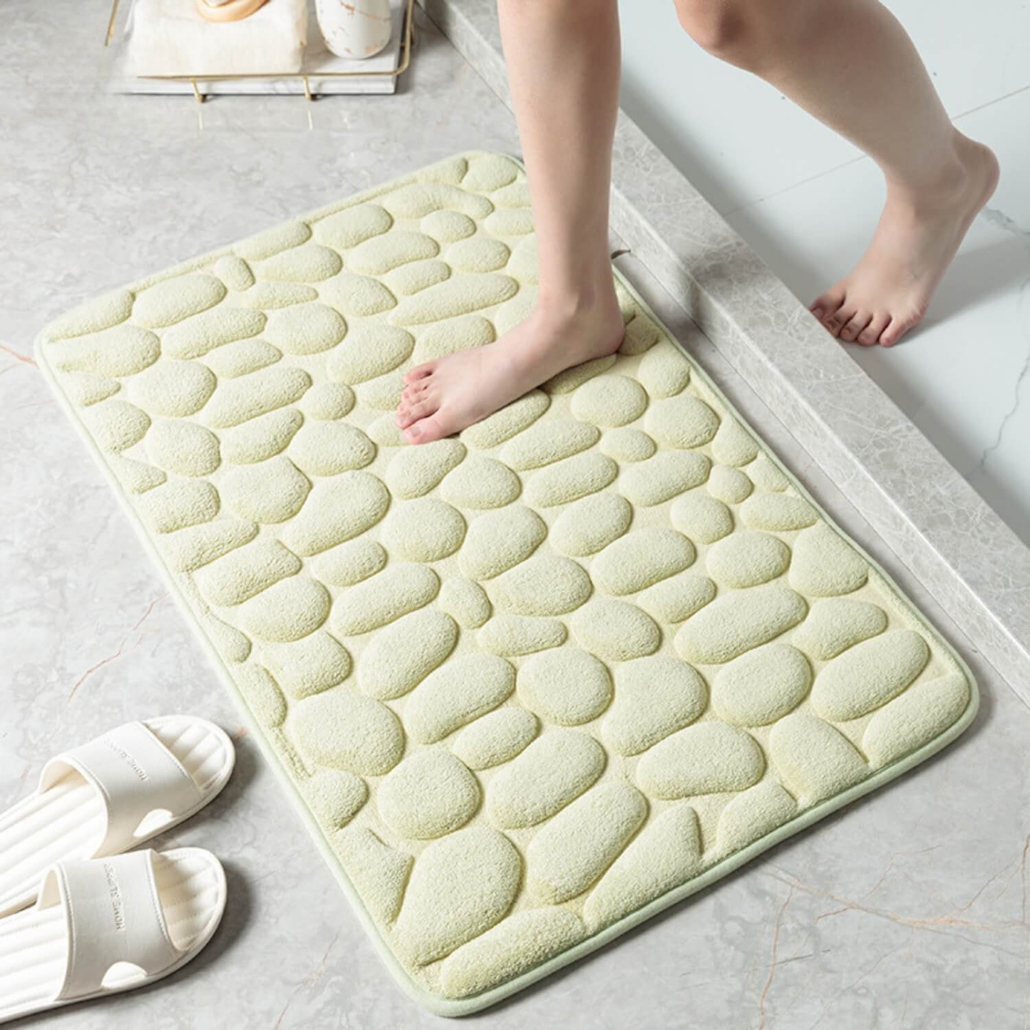 SureStep™ — Cozy Confidence and Rock-Solid Safety Beneath Every Step