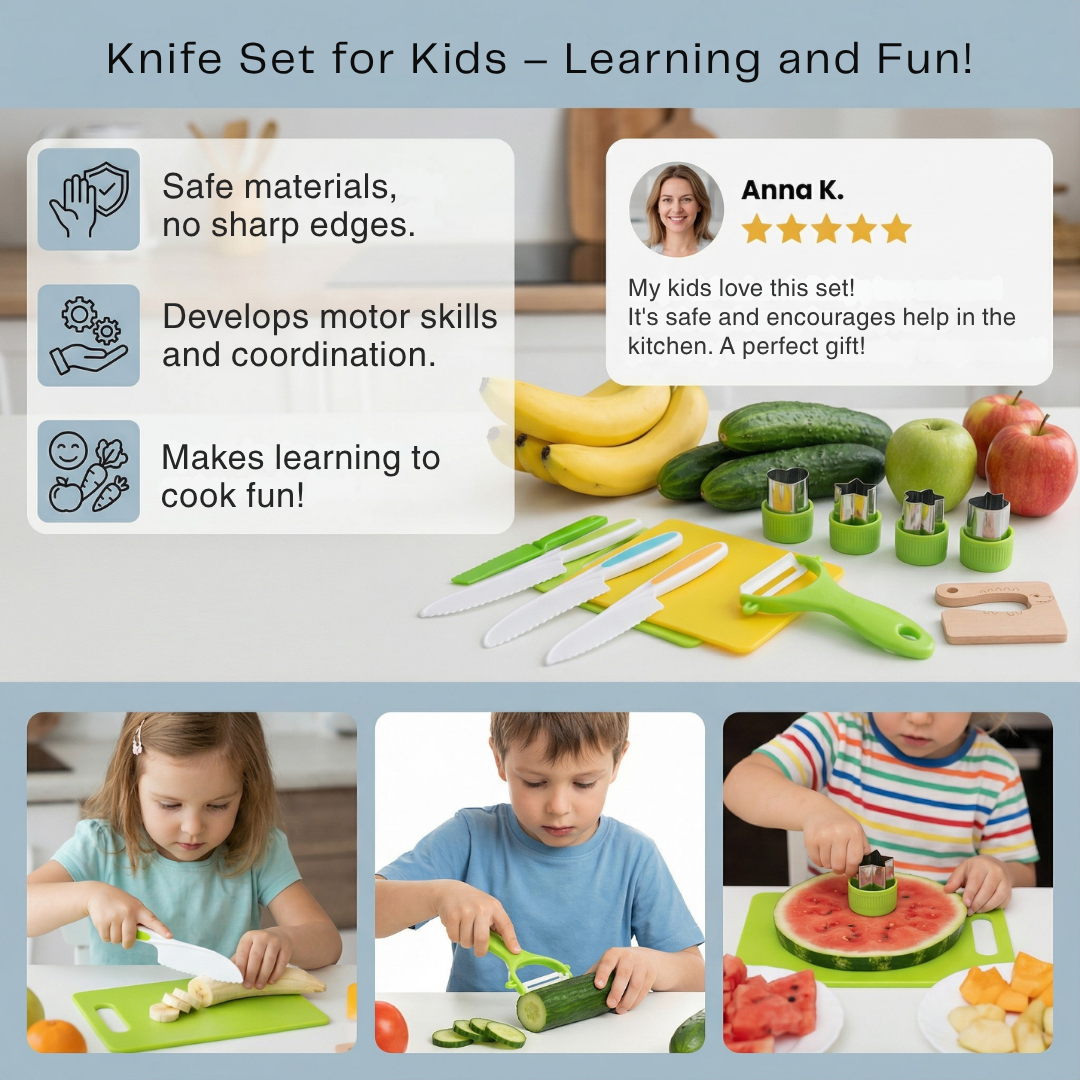 ChefSprout™ — Empower Your Child’s Confidence with Safe, Fun Kitchen Adventures