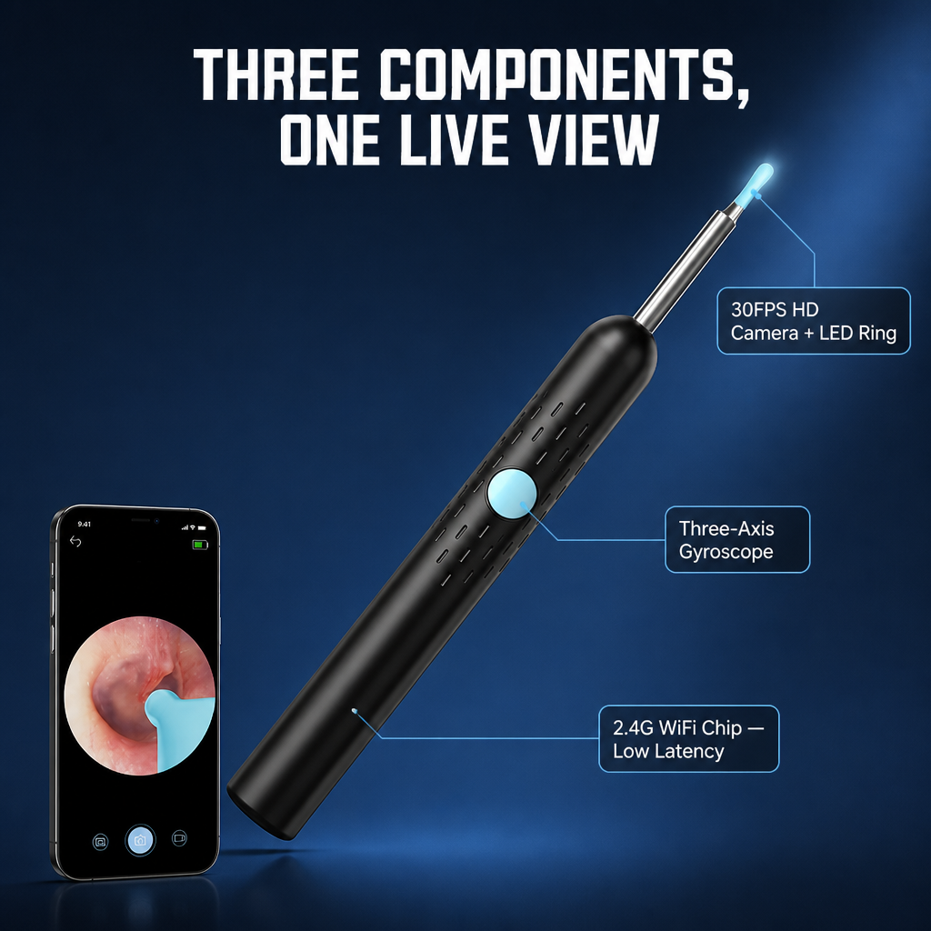 AudiaVue™ — See Every Detail, Clean Ears Calmly and Confidently