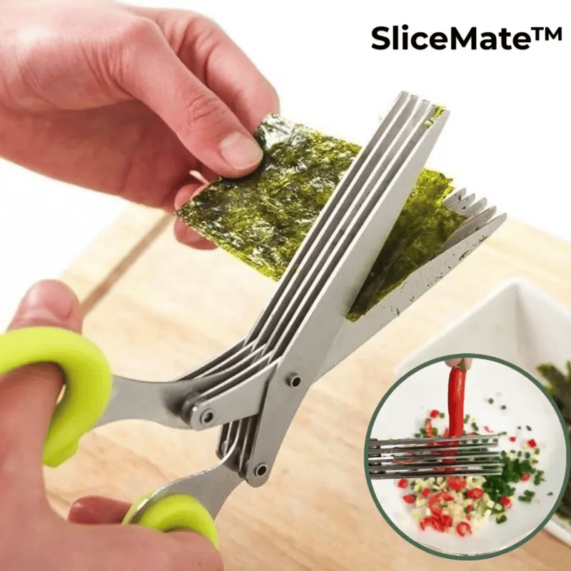 SliceSwift™ — Slash Salad Prep Time and Chop Like a Pro in Seconds