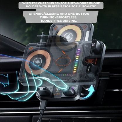 GripCharge™ Duo — Rock-Solid Hold and Lightning-Fast Power for Stress-Free Driving