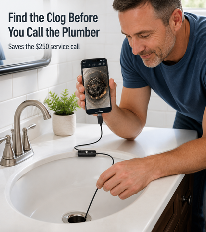 TubeScope™ — See Hidden Problems Instantly and Fix Like a Pro