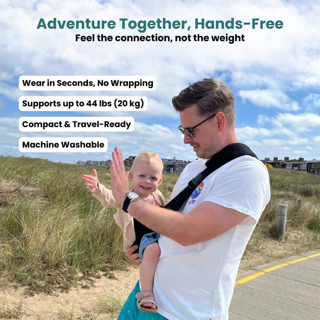 VivaNest™ — Effortless Freedom to Carry Your Toddler in Comfort and Style