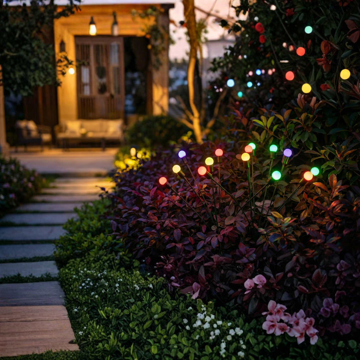 SereniGlow™ — Transform Your Garden into a Hypnotic Oasis of Soothing, Color-Changing Light