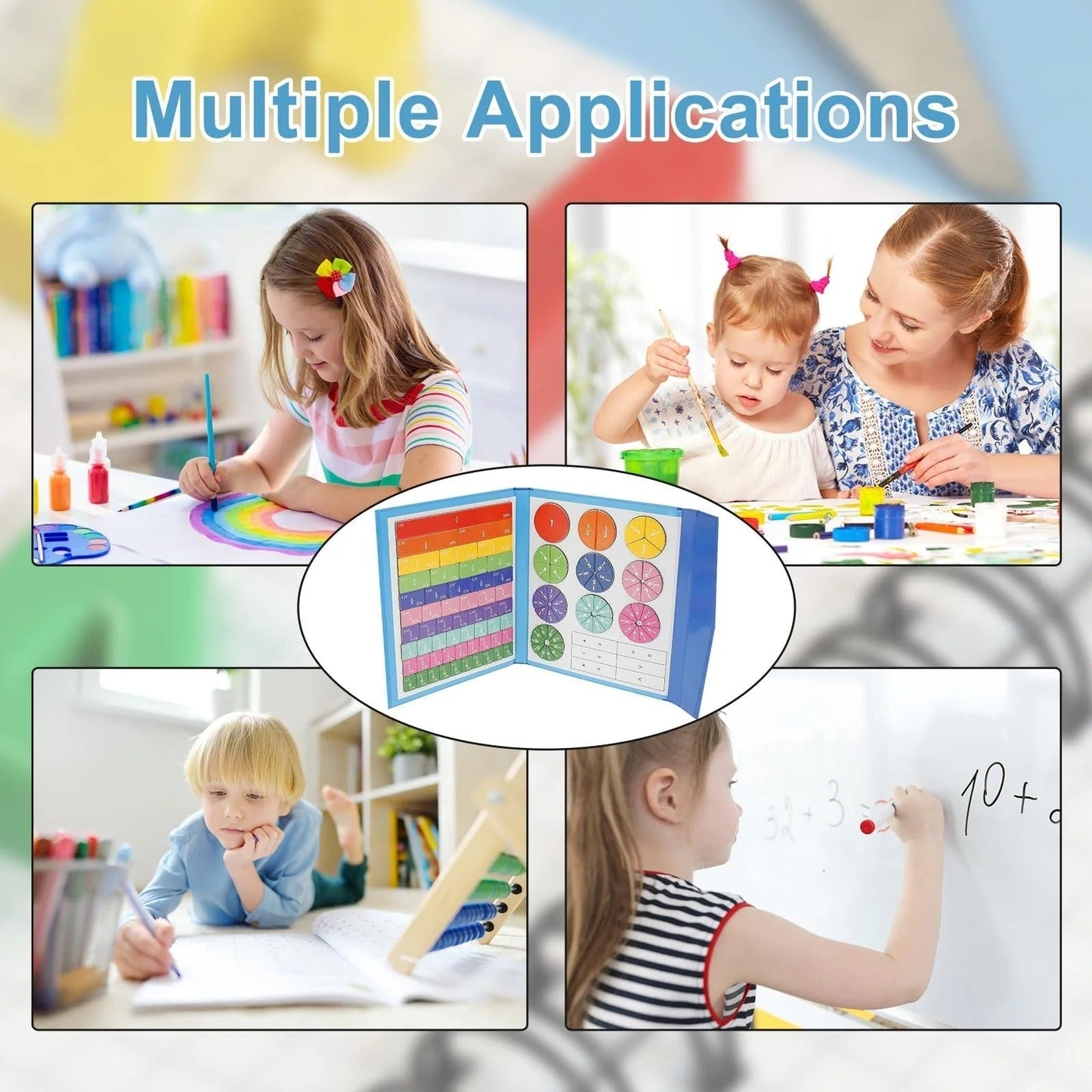 NumeriSnap™ — Ignite Your Child’s Joy and Confidence with Every Fraction Tactile Play