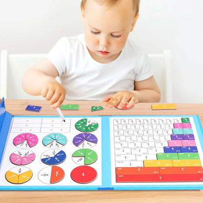 NumeriSnap™ — Ignite Your Child’s Joy and Confidence with Every Fraction Tactile Play