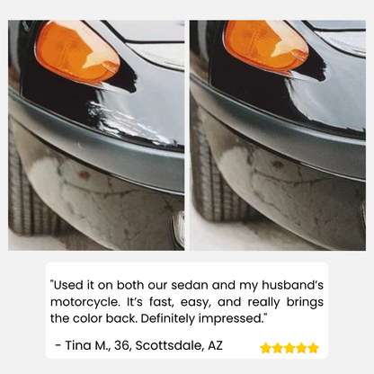 GleamRush™ — Erase Scratches Instantly and Drive Proud with Mirror Shine