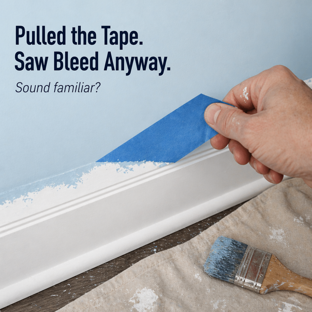 FluxEdge™ Paint Edger — Get Razor-Clear Lines Without Tape, Drips, or Touch-Ups