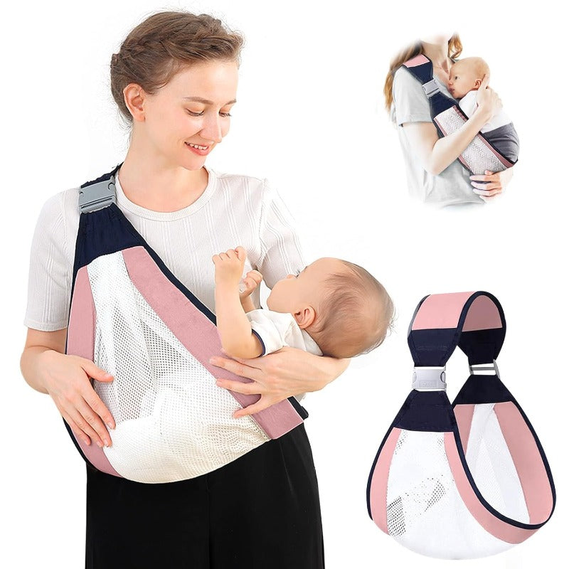 BreeziNest™ — Breeze Through Babywearing with Pain-Free, Hands-Free Comfort