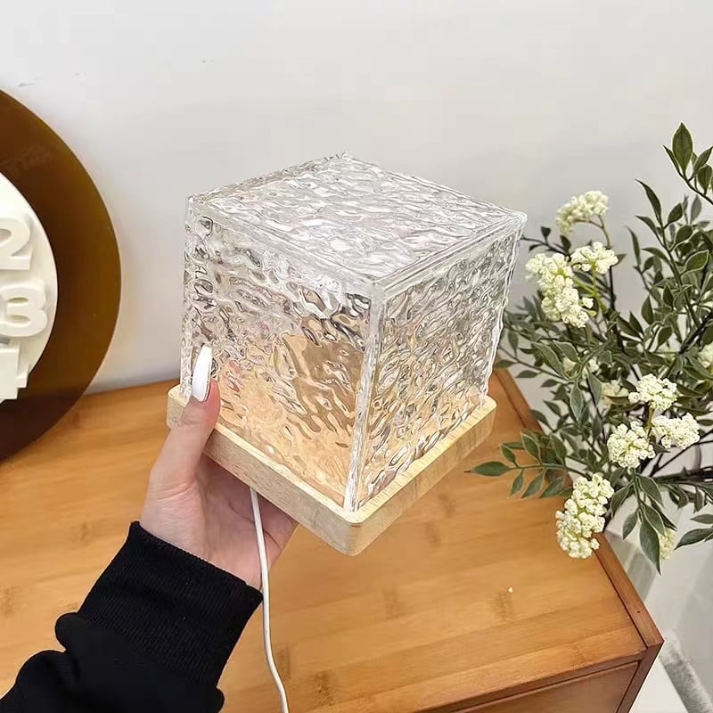 LuxeAura™ Crystal Lamp — Wrap Your Room in Soothing, Colorful Warmth That Transforms Every Moment
