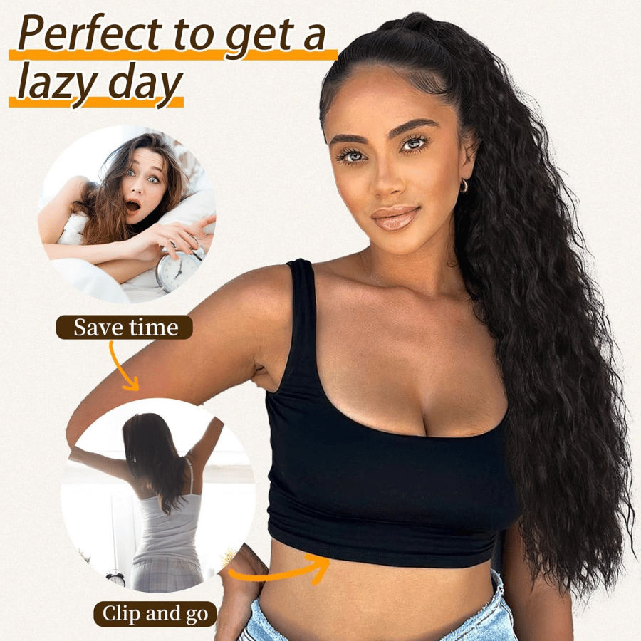 LuxiFemme™ — Unlock Instant Volume and Confidence with Effortless, Flawless Ponytails
