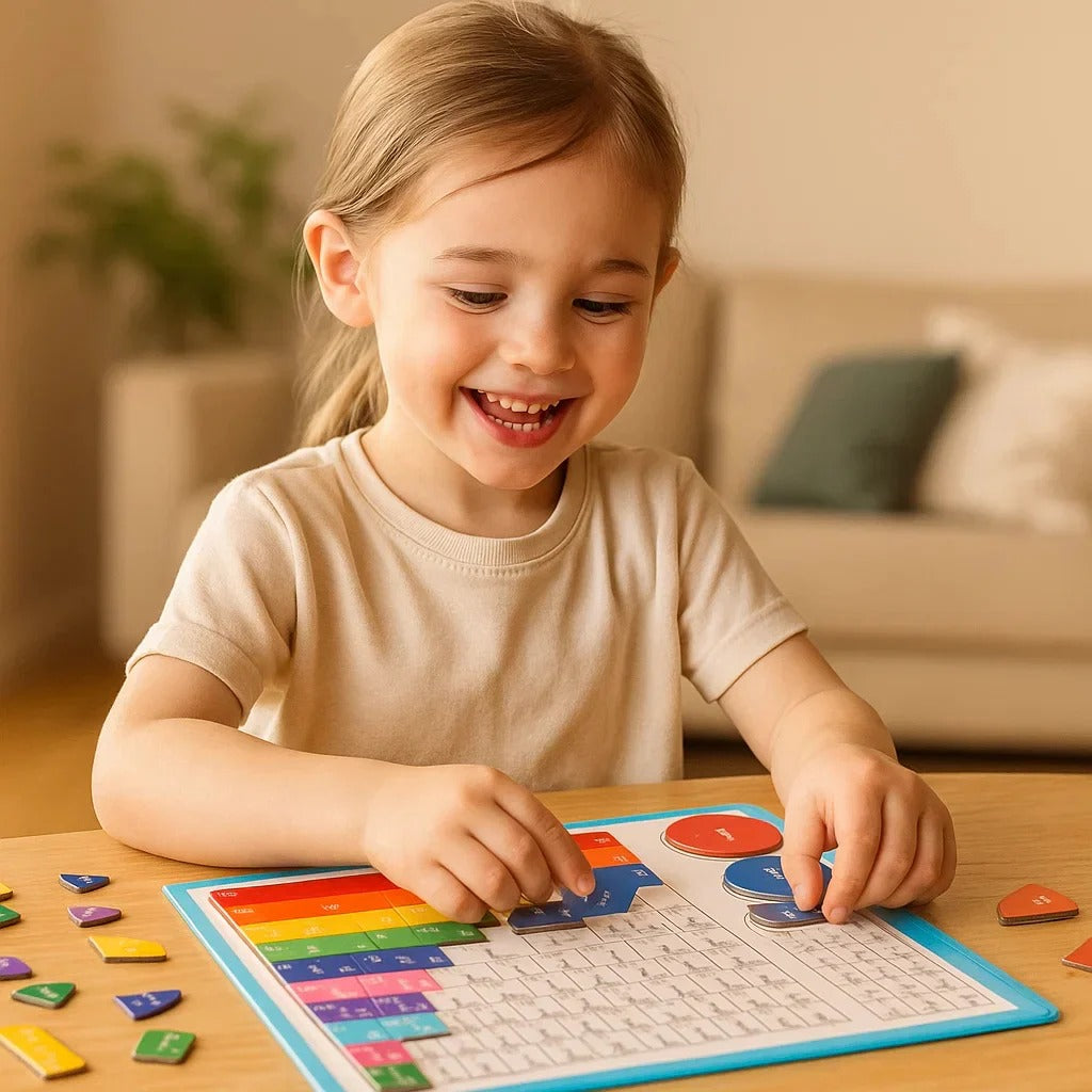 NumeriSnap™ — Ignite Your Child’s Joy and Confidence with Every Fraction Tactile Play