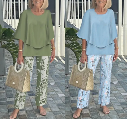 ZephyraPrint™ Set — Feel Unstoppable in Breathable Silk Comfort and Effortless Style