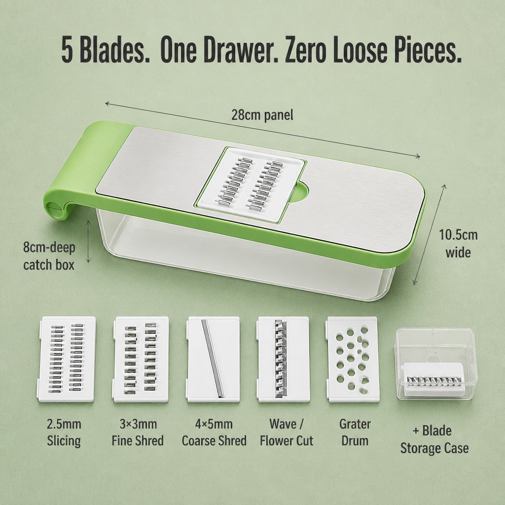 SliceSwift™ — Effortless, Safe Slicing That Cuts Your Prep Time in Half