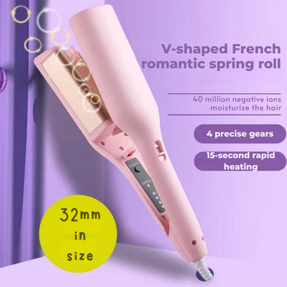 CurlAura™ — Instantly Create Head-Turning, Silky Waves Without the Burn or Frizz